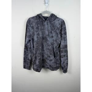 Lululemon City Sweat Pullover Hoodie Men M Astral Graphite Gray Asphalt